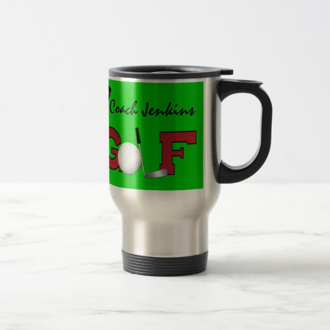 Golf-Tasse - SRF Reisebecher (Rechts)