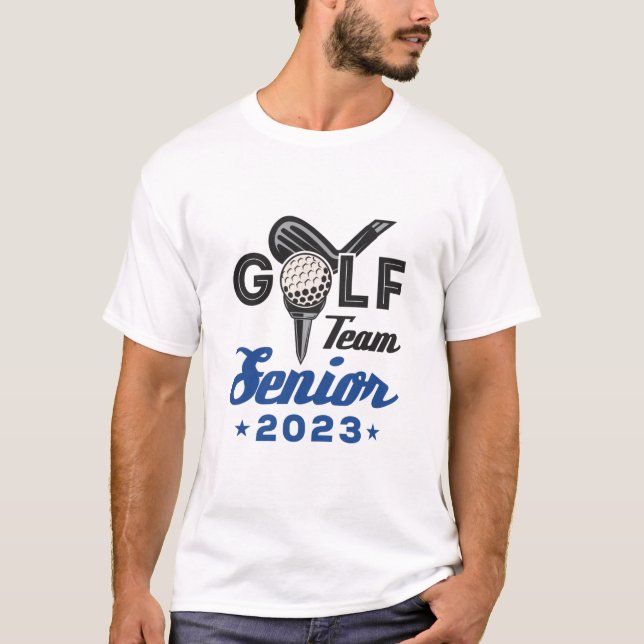 Golf Team Senior 2023 T-Shirt (Vorderseite)
