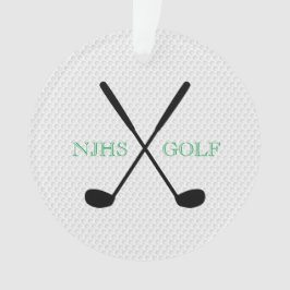 Golf Team Turnier Souvenir Personalisiert Ornament