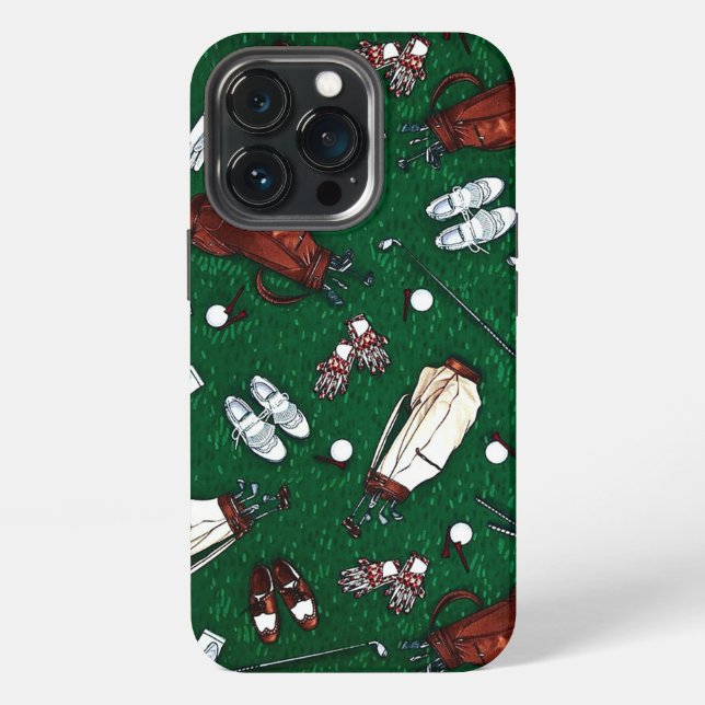 Golf Tee Zeit   iPhone 13 Pro Hülle (Hinten)