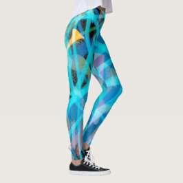 Golf Tee zurückgelassen Leggings