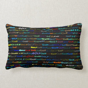 Golf-Text-Entwurfi Lumbar-Kissen Lendenkissen