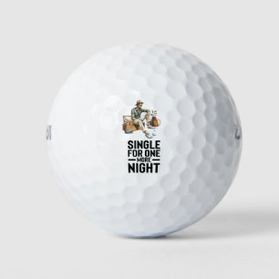 Golf-Thema für Junggesellenabschied  Golfball
