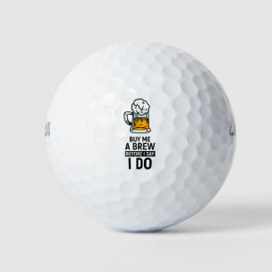 Golf-Thema für Junggesellenabschied Golfball