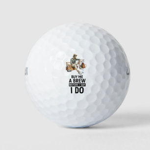 Golf-Thema für Junggesellenabschied Golfball