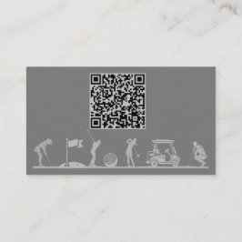 Golf Theme Card - Gents Visitenkarte