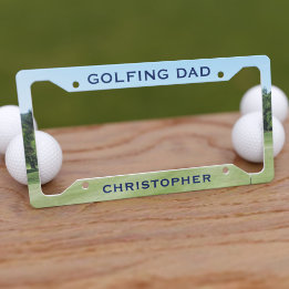 Golf Theme Golfing Vater Lizenzrahmen