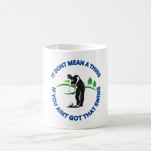 Golf Theme Tasse für Golfliebhaber