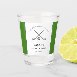 Golf Themed Bachelor Party-Favoriten Schnapsglas