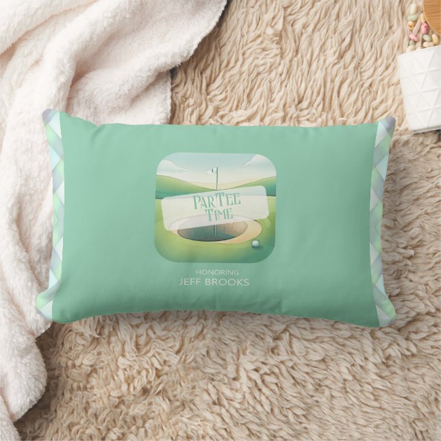 Golf Themed Birthday Throw Kissen (Decke)