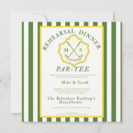 Golf Themed Einladung - "Par-T-Shirt"