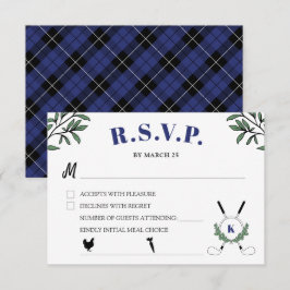 Golf Themed Retirement Party - Auswahl RSVP Karte