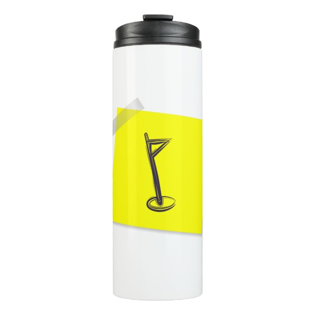 Golf Thermosbecher (Vorderseite)