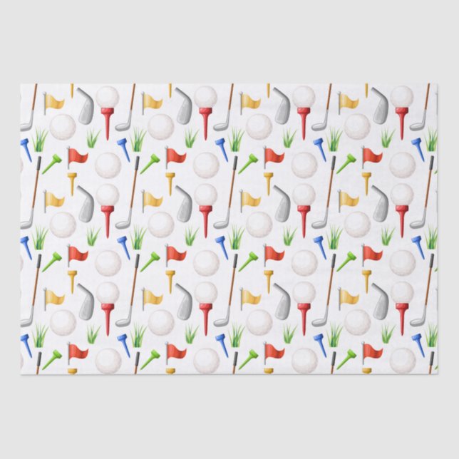 Golf-Tissue-Papier Seidenpapier (Vorderseite)