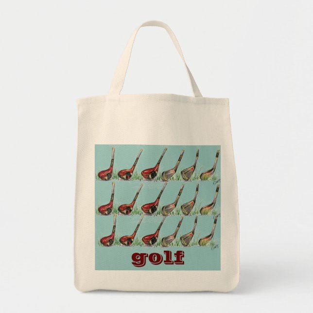 Golf Tote. Tragetasche (Vorne)