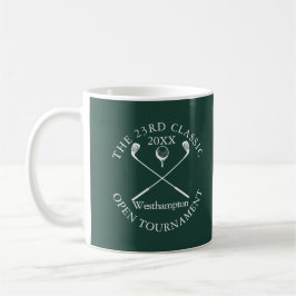 Golf Tournament Classic Event Emerald Green Kaffeetasse