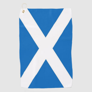 Golf Towel with flagge of Scotland, Vereinigtes K Golfhandtuch