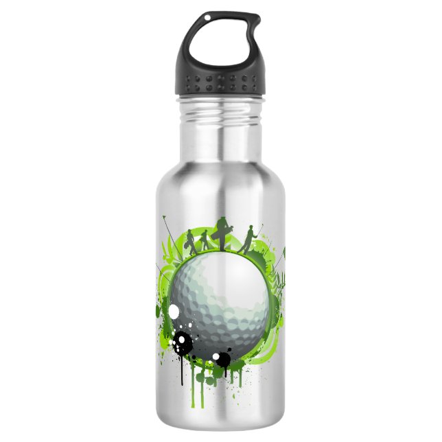 Golf Trinkflasche (Vorderseite)