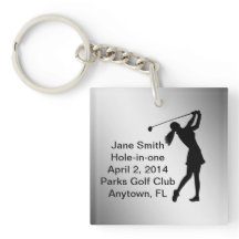 Golf Trou-dans-un la commémoration personnalisable