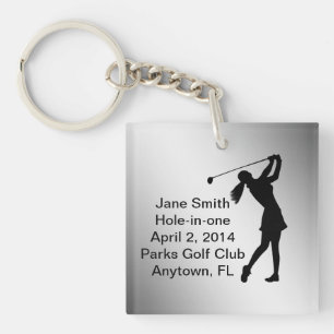 Golf Trou-dans-un la commémoration personnalisable