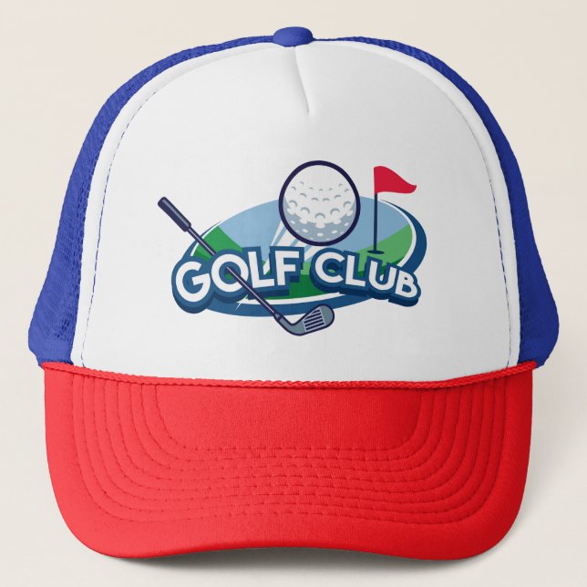 Golf Trucker Hat Truckerkappe (Vorderseite)