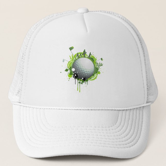 Golf Truckerkappe (Vorderseite)