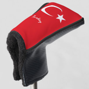 Golf Türkei & Türkische Flagge / Golf Clubs Abde Headcover