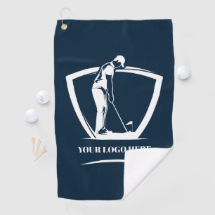 Golf-Turnier für Navy-Logo Golfhandtuch