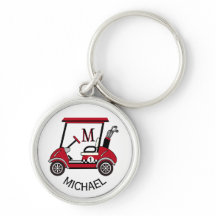 Golf Typ Geschenk Name des benutzerdefinierten Kar