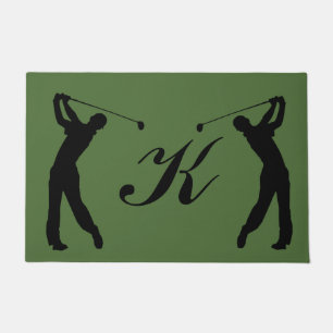 Golf-Typ-kundengerechtes Monogramm Fußmatte