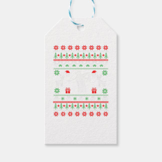 Golf Ugly Christmas Sweater Geschenkanhänger