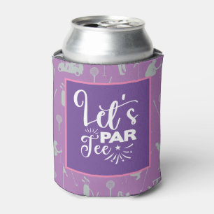 Golf und Biere Funny Sprichwort Zitate lassen Sie  Dosenkühler