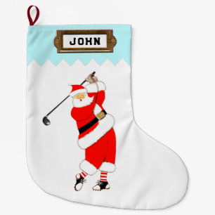 Golf-Urlaubsgeschenk Großer Weihnachtsstrumpf
