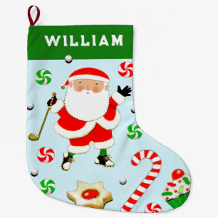Golf-Urlaubsgeschenk Großer Weihnachtsstrumpf