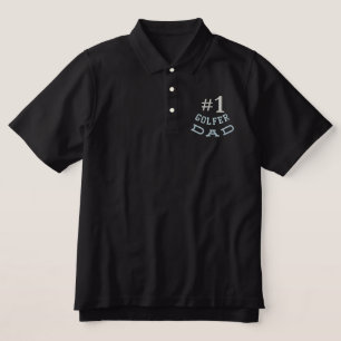 Golf Vater besticktes Shirt