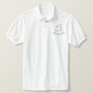 Golf Vater besticktes Shirt