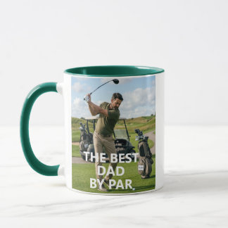 Golf-Vater-Foto-Tasse - Benutzerdefinierte Gesicht Tasse