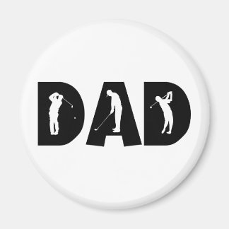 Golf Vater Geschenk Magnet