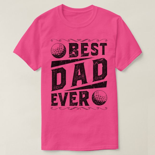 Golf Vater Vathage T-Shirt (Design vorne)