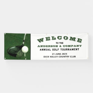 Golf-Veranstaltungsbanner Banner