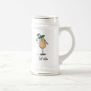 Golf Verrückte T-Shirts und Geschenke Bierglas