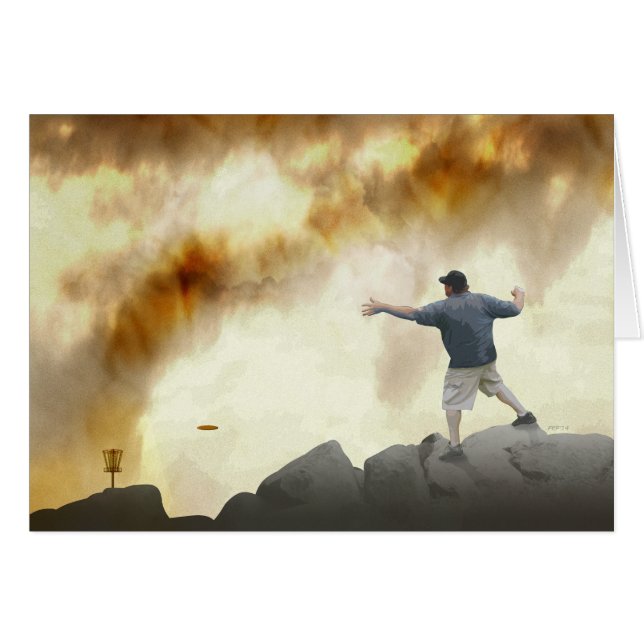 Golf Volcano Disc (Devant horizontal)