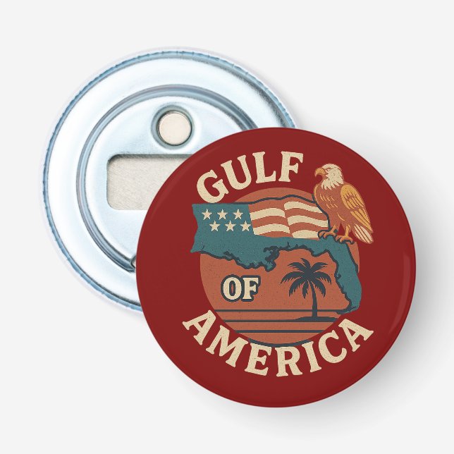 Golf von America Beer Flaschenöffner (Vorderseite)