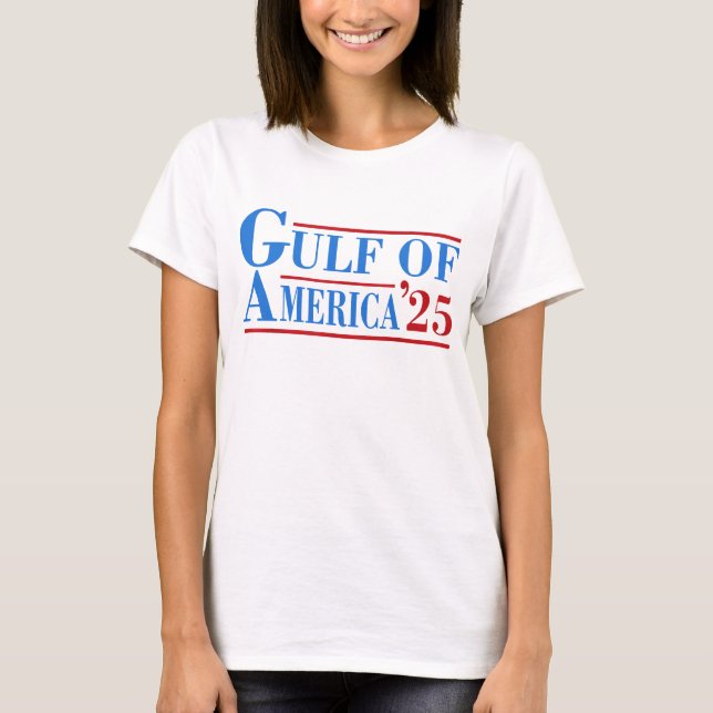 Golf von Amerika 2025 T-Shirt (Vorderseite)
