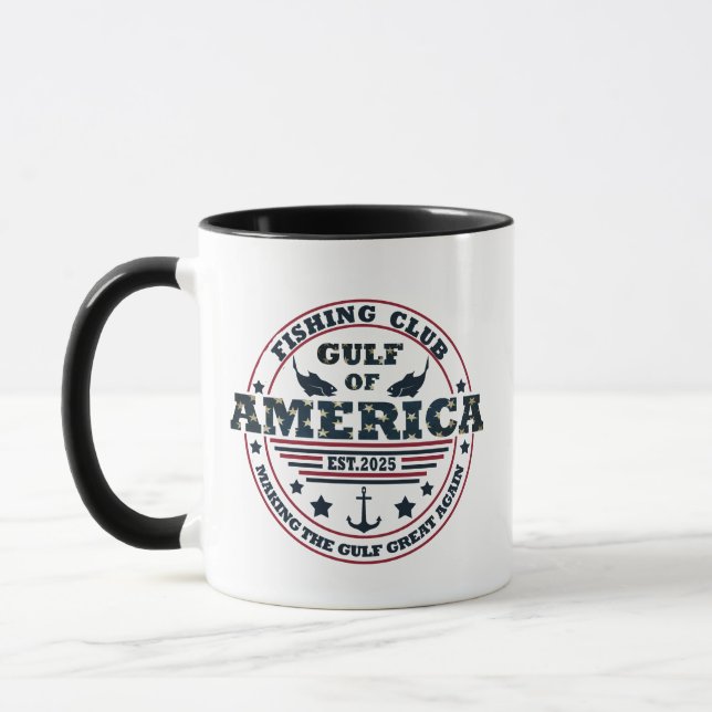 Golf von Amerika Fischerclub Amerikanisch patrioti Tasse (Links)