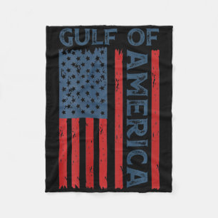 Golf von Amerika Funny America American Flag (auf Fleecedecke