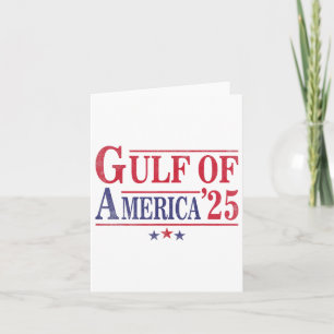 Golf von Amerika Funny Golf von Mexiko USA 2025 Karte
