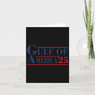 Golf von Amerika Funny Golf von Mexiko USA 2025 Karte