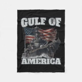 Golf von Amerika Funny US Flag Männer Frauen Fleecedecke