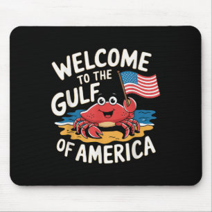 Golf von Amerika geben Männer Flag Strand _8 Mousepad